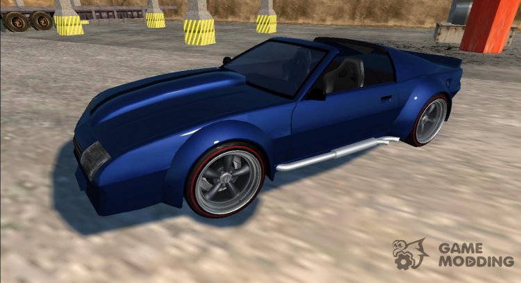 FlatQut Splitter Cabrio Custom for GTA San Andreas