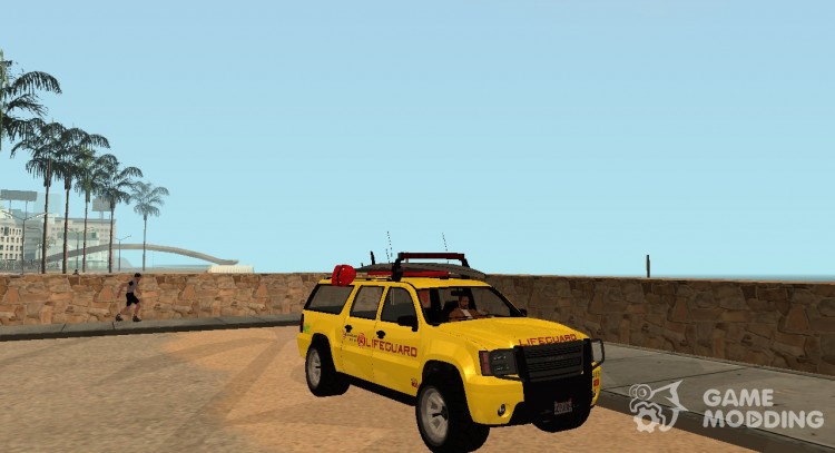 Granger Lifeguard by Declasse GTA V для GTA San Andreas