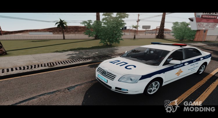 Toyota Avensis DE la polica de trfico de la policía de tráfico para GTA San Andreas