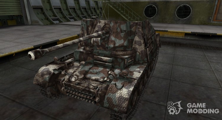 Mountain camouflage for Marder II for World Of Tanks