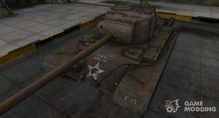 Historical camouflage T32 for World Of Tanks