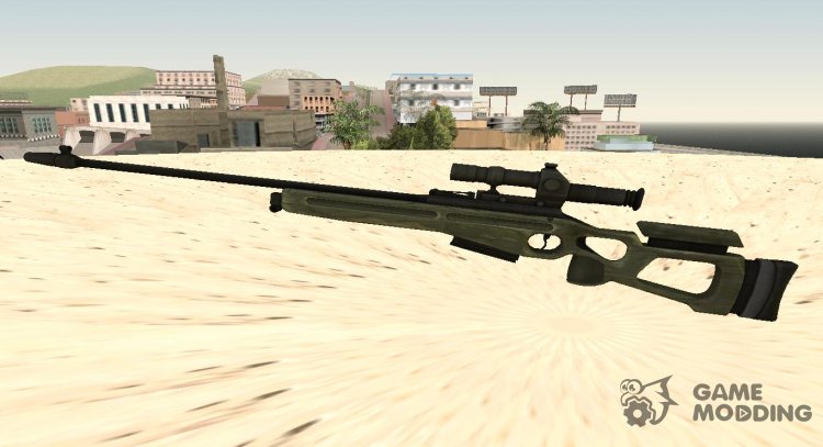 Battlefield 3 SV-98 Sniper for GTA San Andreas