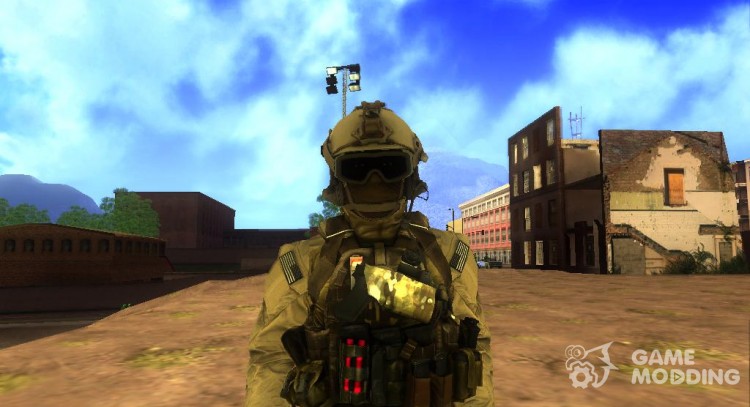 Assault Soldier (Battlefield 4) для GTA San Andreas