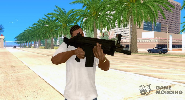 SCAR-H by c. m. d. a. S for GTA San Andreas