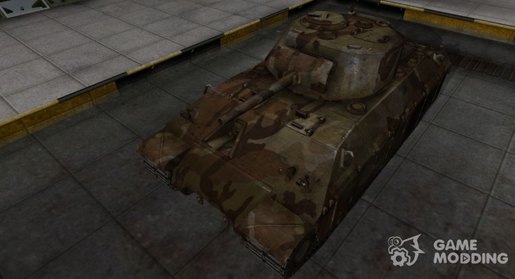 Emery cloth for American tank T14 for World Of Tanks