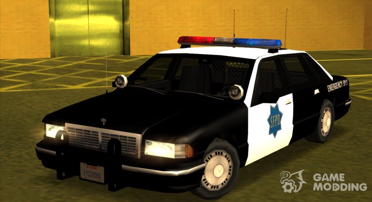 1992 Chevrolet Police SFPD Sa Style for GTA San Andreas
