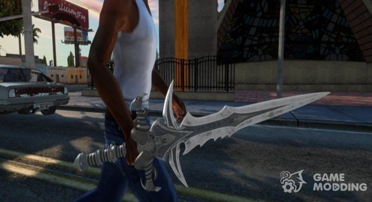 White Frostmorn (Frostmourne) for GTA San Andreas