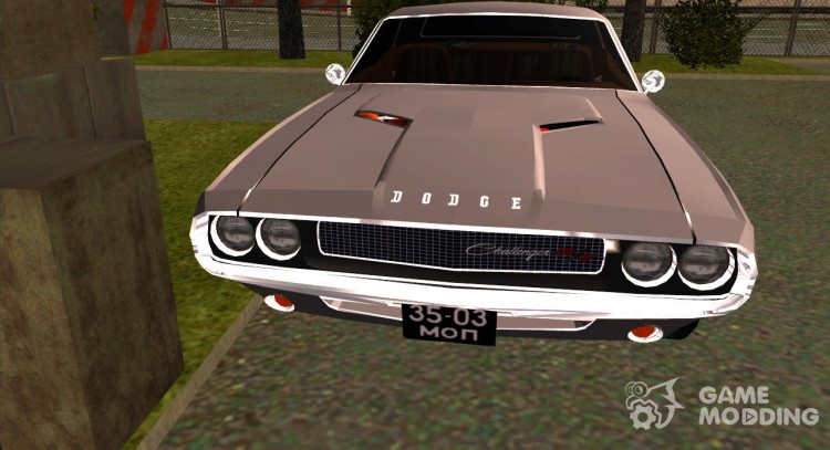 Dodge Challenger R/T (American Embassy of the USSR) for GTA San Andreas