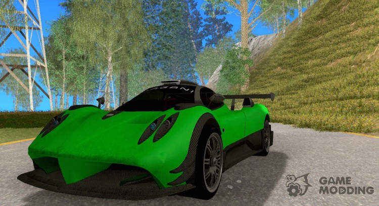 El Pagani Zonda R beta para GTA San Andreas