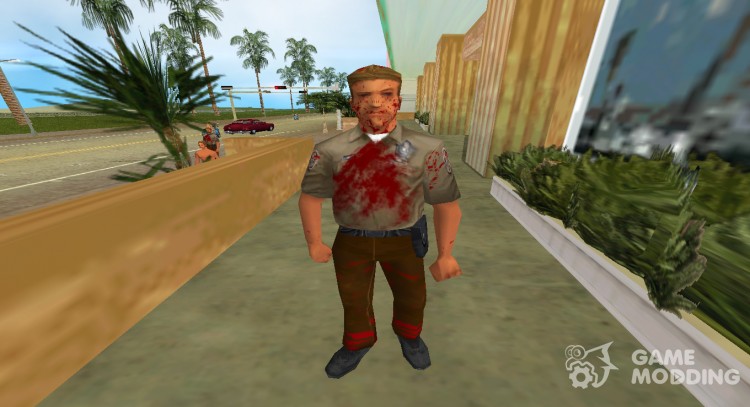 Zombie Cop for GTA Vice City