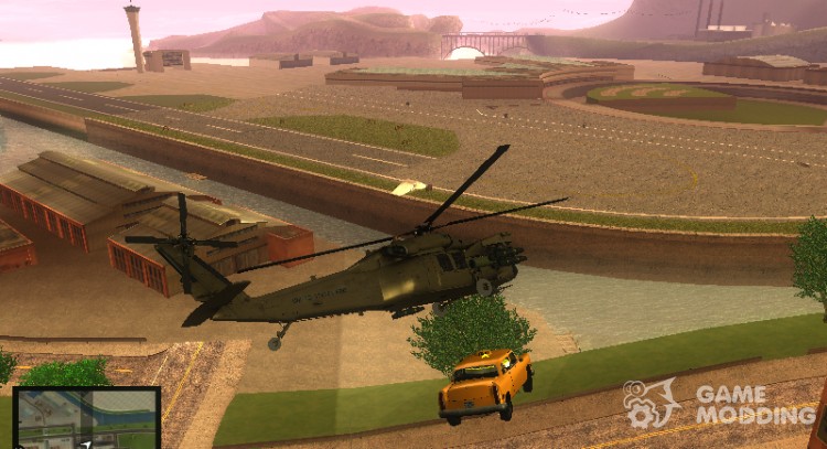 Magnet for helicopter for GTA San Andreas