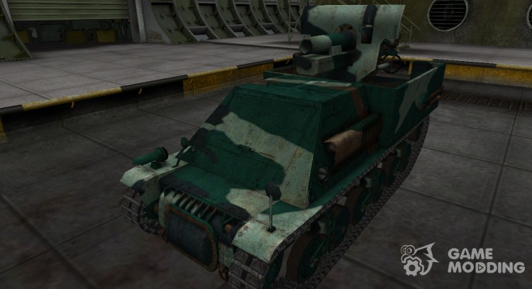 French bluish skin for Lorraine 39L AM for World Of Tanks