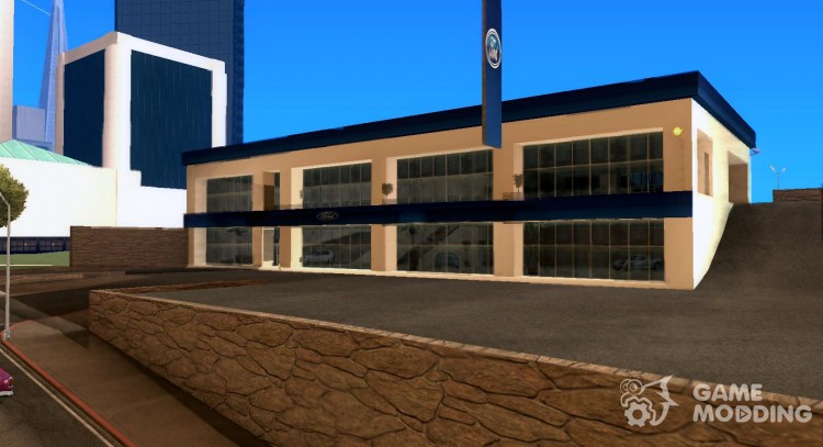 Salón Del Automóvil De Ford para GTA San Andreas