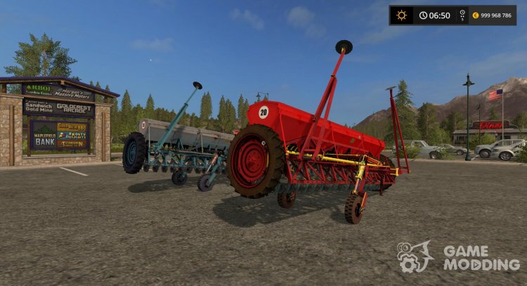 Seeder SZT 5.4 for Farming Simulator 2017