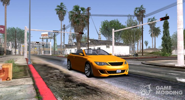 GTA V Ubermacht Zion Cabrio для GTA San Andreas