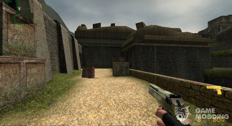 Deagle with camo for Counter-Strike Source