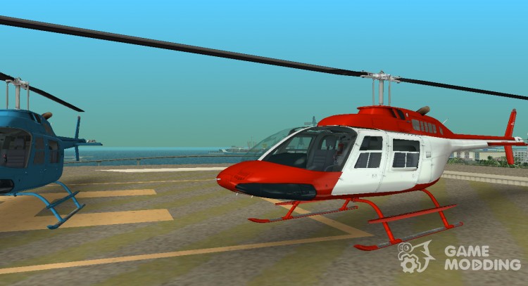 Bell 206B JetRanger para GTA Vice City
