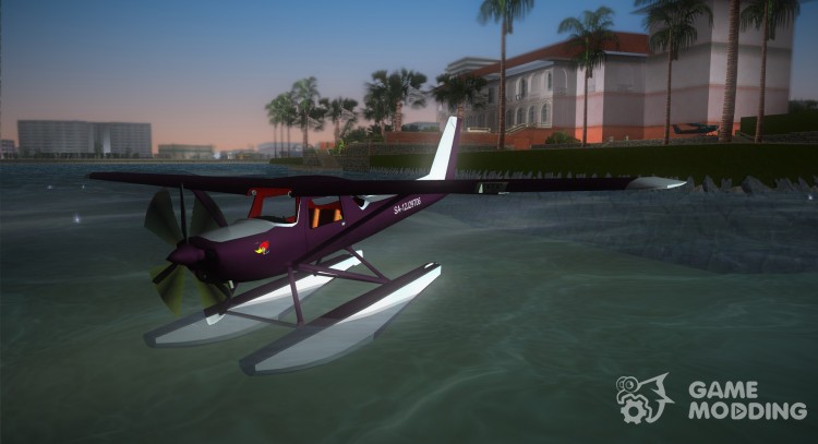 Seaplane Cessna 152 for GTA Vice City