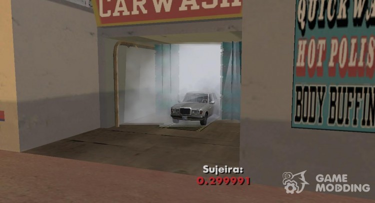 Функционирующая автомойка для GTA San Andreas