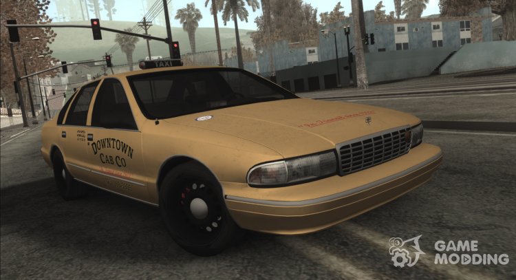 1996 Chevrolet Caprice Taxi - MQ for GTA San Andreas