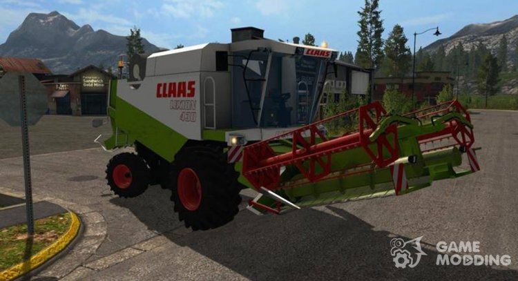 Claas Lexion 430 (460) para Farming Simulator 2017