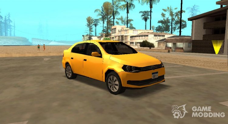 Volkswagen Voyage G6 Taxi Sa style for GTA San Andreas