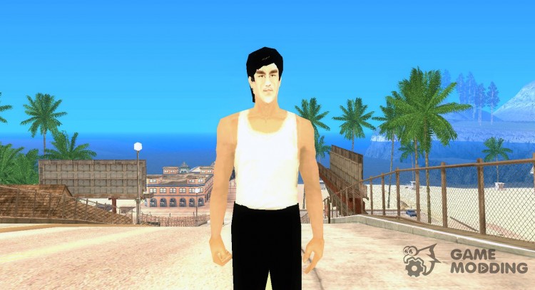 El Skin De Bruce Lee para GTA San Andreas