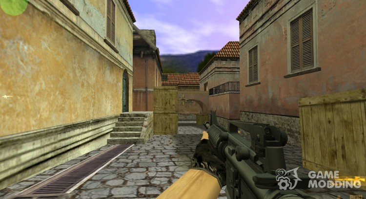 DMG's animations on Twinke's M4 for Counter Strike 1.6