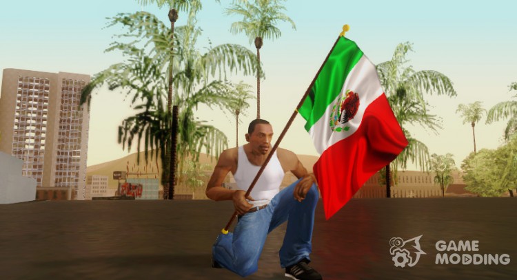 Flag Of Mexico for GTA San Andreas