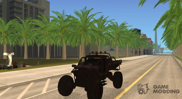 Jeep from Red Faction Guerrilla para GTA San Andreas