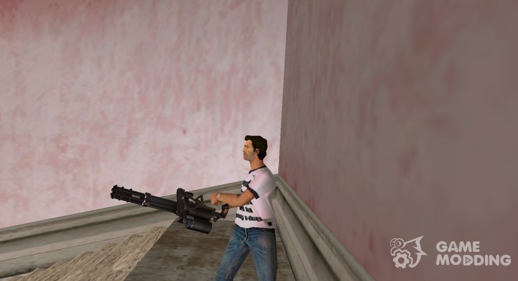New Minigun для GTA Vice City