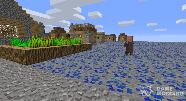Survival in the world of lapis lazuli for Minecraft