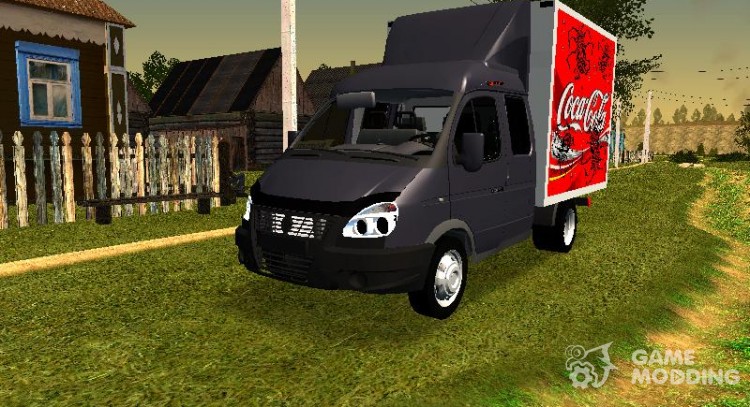 ГАЗель 33023 Coca-Cola для GTA San Andreas