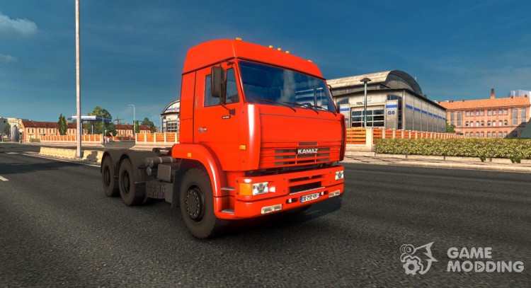Kamaz 6460 Update для Euro Truck Simulator 2