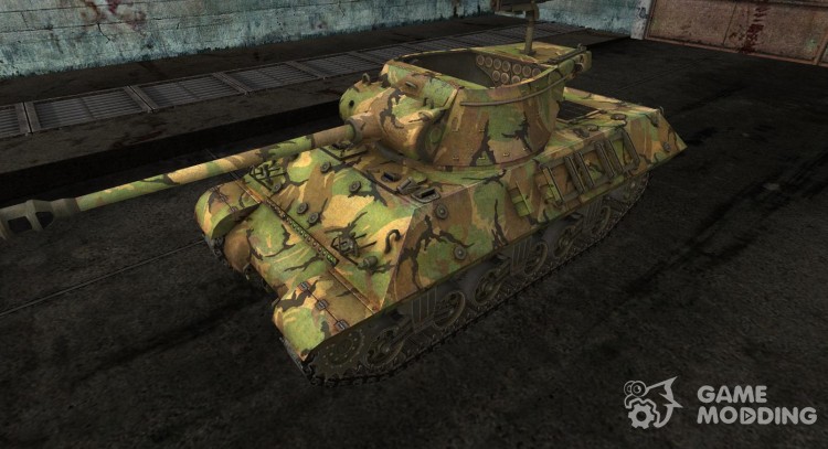 Skin to M36 Slugger No. 17 for World Of Tanks