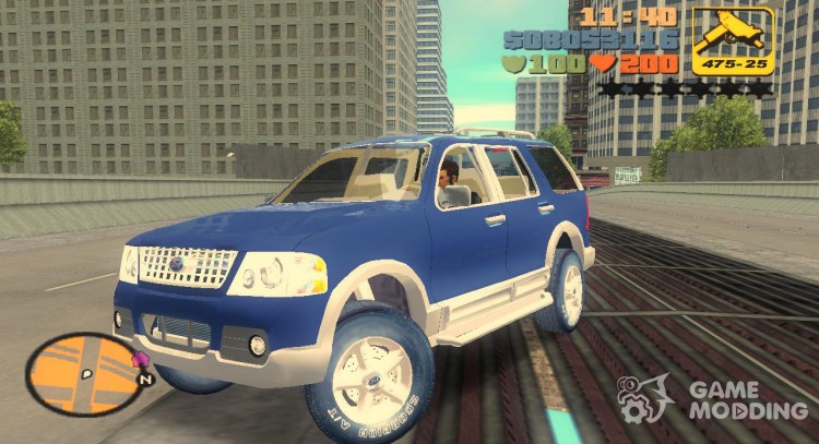 Ford Explorer для GTA 3