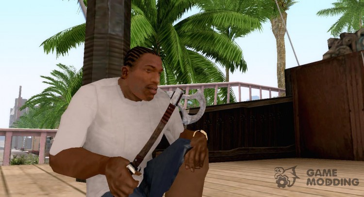 Tomahawk de Assassins Creed 3 para GTA San Andreas