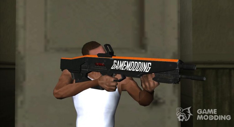 Cyberpunk GAMEMODDING Rifle для GTA San Andreas