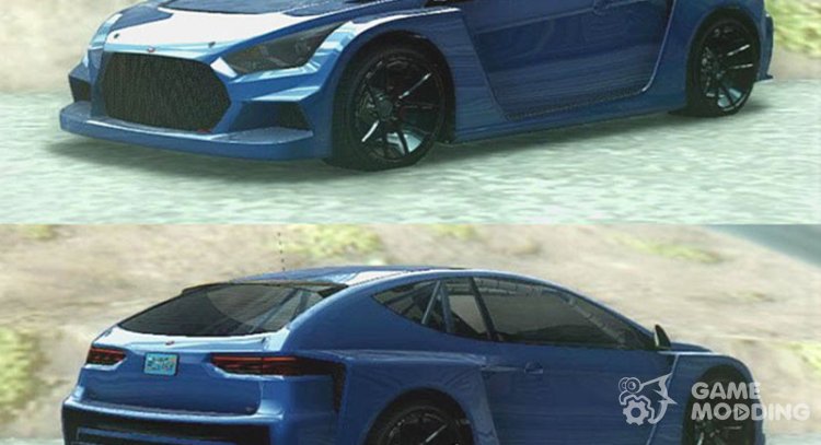 GTA 5 Vapid Flash GT для GTA San Andreas