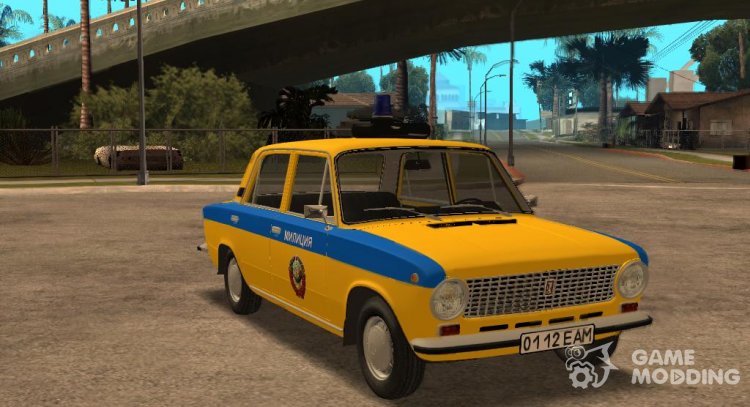 VAZ-21011 Police of the USSR 1982 for GTA San Andreas