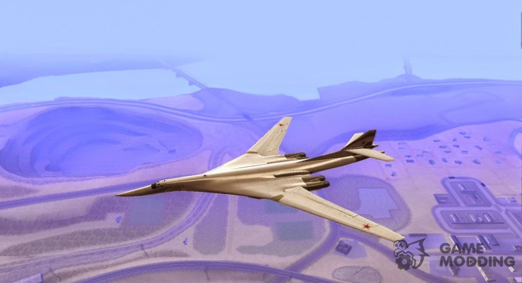 Tu-160 BlackJack para GTA San Andreas