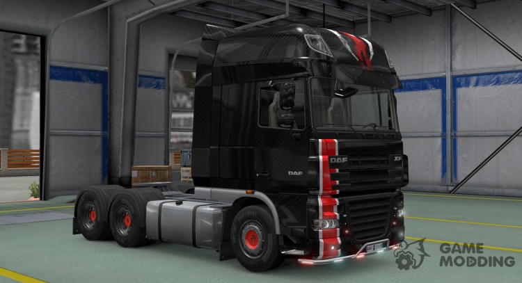 Скин N7 для DAF XF для Euro Truck Simulator 2
