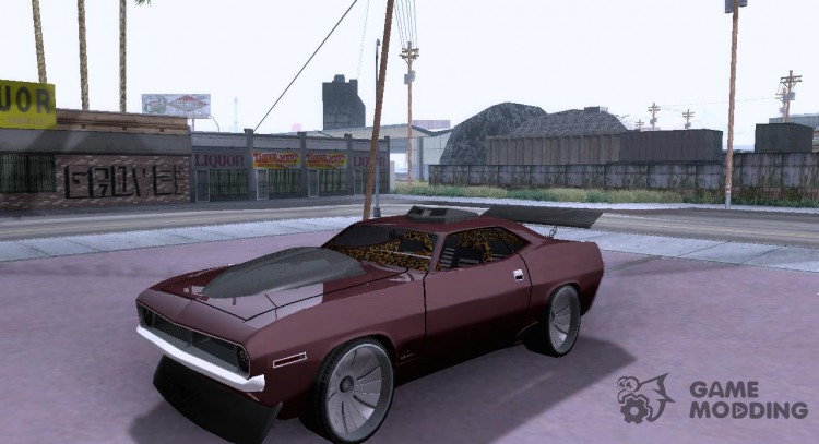Plymouth HEMI cuda para GTA San Andreas