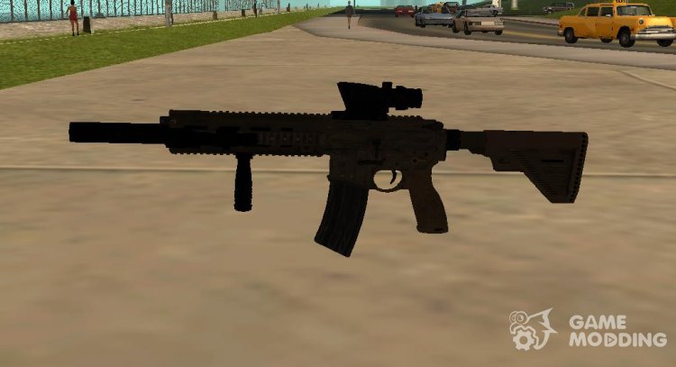 HK416 SOPMOD for GTA San Andreas