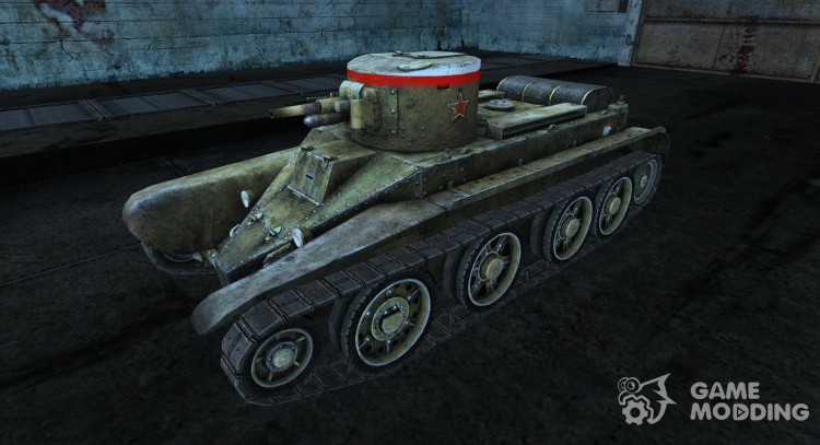 La piel de bt-2 para World Of Tanks