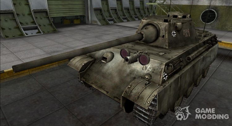 Шкурка для Panther II (+remodel) для World Of Tanks