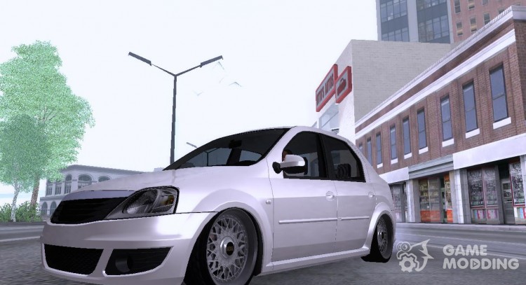 Dacia Logan White para GTA San Andreas