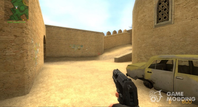 One-Handed USP Animations for Counter-Strike Source