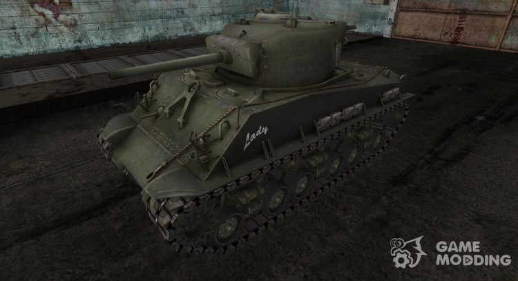 Шкурка для M4A3E8 Sherman для World Of Tanks