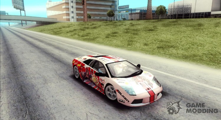 Lamborghini Murcielago - Yamato Itasha для GTA San Andreas